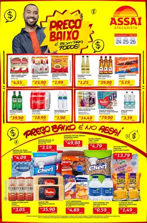 Promoções de Supermercados em Feira de Santana | Ofertas exclusivas e pechinchas de Assaí Atacadista | 24/03/2025 - 26/03/2025