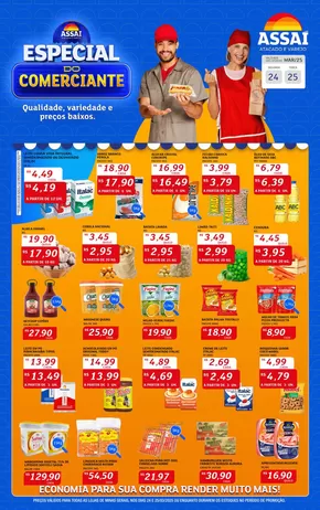 Catálogo Assaí Atacadista em Belo Horizonte | Ótima oferta para todos os clientes | 24/03/2025 - 25/03/2025
