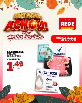 Catálogo Lojas Rede | Encarte Lojas Rede | 25/03/2025 - 30/03/2025