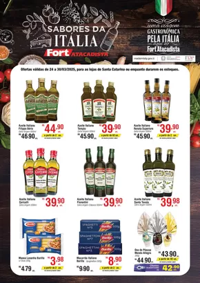 Catálogo Fort Atacadista em Florianópolis | Sabores da Italia 24 a 30 MAR 25 | 24/03/2025 - 30/03/2025