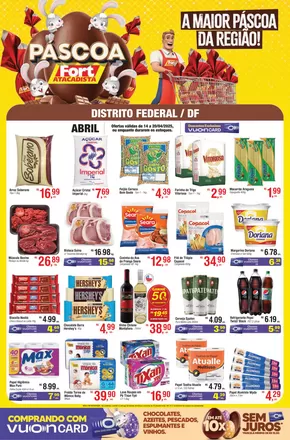 Promoções de Supermercados em Valparaíso de Goiás | DF FORT Tabloide 3ed 14 a 20 04 25 Distrito Federal de Fort Atacadista | 14/04/2025 - 20/04/2025