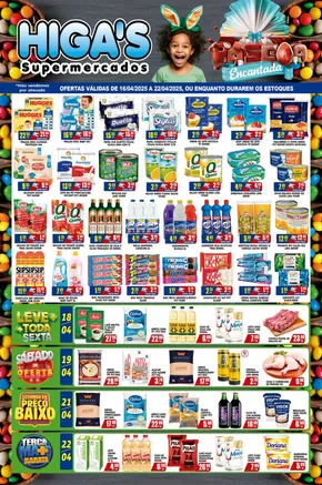 Catálogo Supermercado Higas em Santo André | Ofertas Supermercado Higas | 16/04/2025 - 22/04/2025