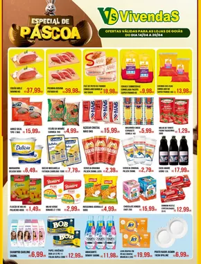 Promoções de Supermercados em Valparaíso de Goiás | Especial De Pascoa de Vivendas Supermercado | 17/04/2025 - 20/04/2025