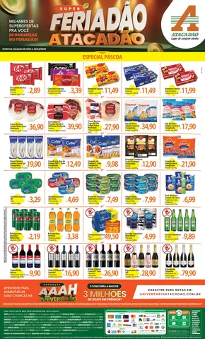 Catálogo Atacadão em São José dos Pinhais | Ótima oferta para caçadores de pechinchas | 17/04/2025 - 21/04/2025