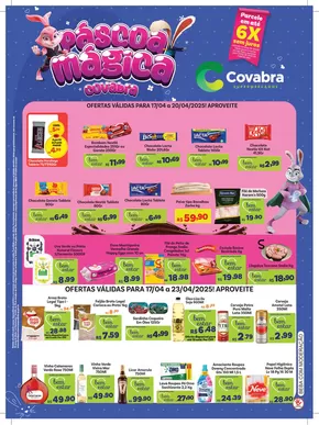 Catálogo Covabra Supermercados em Limeira | Encarte Covabra Supermercados | 17/04/2025 - 20/04/2025
