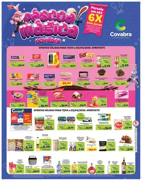 Catálogo Covabra Supermercados em Limeira | Melhores ofertas para todos os caçadores de pechinchas | 17/04/2025 - 20/04/2025