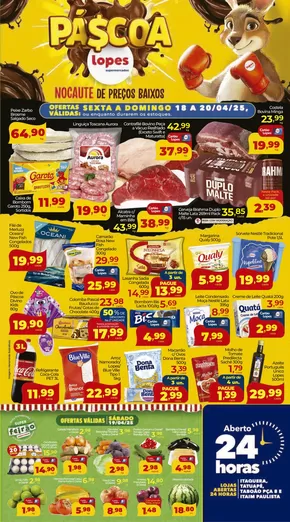 Catálogo Lopes Supermercados em Osasco | SUPER OFERTAS REDE | 18/04/2025 - 21/04/2025