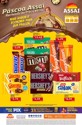 Promoções de Supermercados em Valparaíso de Goiás | Nossas melhores pechinchas de Assaí Atacadista | 18/04/2025 - 20/04/2025