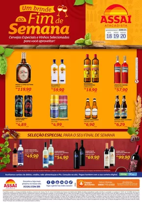 Promoções de Supermercados em Goiânia | Ótima oferta para todos os clientes de Assaí Atacadista | 18/04/2025 - 20/04/2025