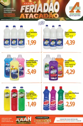 Catálogo Atacadão em Brasília | Atacadão - Limpeza | 18/04/2025 - 20/04/2025