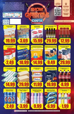Promoções de Supermercados em Valparaíso de Goiás | Melhores ofertas e descontos de Costa Atacadão | 18/04/2025 - 20/04/2025