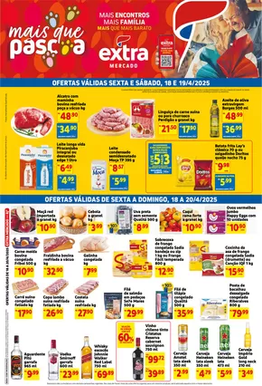 Promoções de Supermercados em São Gonçalo | Nossas melhores pechinchas de Extra | 18/04/2025 - 20/04/2025