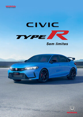 Catálogo Honda | Catálogo do Veículo - Civic Type-R | 18/06/2023 - 18/06/2024