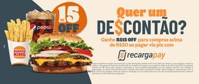 Promoções de Fast Food em Fortaleza | Ofertas Burger King de Burger King | 12/01/2024 - 29/02/2024