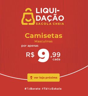 Promoções de Moda em Belo Horizonte | Liquida de Eskala | 30/01/2024 - 28/02/2024