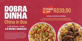 Promoções de Fast Food em Belo Horizonte | Dobra Dinha  de China in Box | 13/02/2024 - 29/02/2024