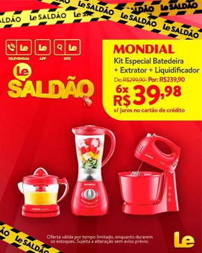 Promoções de Lojas de Departamentos em Salvador | Saldão Le Biscuit de Le Biscuit | 15/02/2024 - 29/02/2024