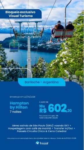 Promoções de Viagem e lazer em Belo Horizonte | Ofertas da Semana Visual Turismo de Visual Turismo | 15/02/2024 - 29/02/2024