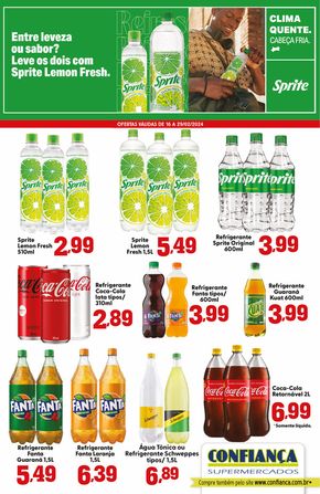 Catálogo Confiança Supermercados em Marília | Ofertas Confiança Supermercados | 16/02/2024 - 29/02/2024