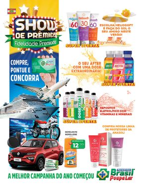 Promoções de Farmácias e Drogarias em Joaçaba | Show De Prêmios de Farmacias Brasil Pupa Lar | 16/02/2024 - 31/03/2024