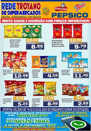 Catálogo Rede Troyano de Supermercados | Rede Troyano de Supermercados | 19/02/2024 - 25/02/2024