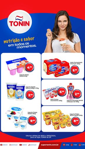 Catálogo Tonin Superatacado em Araraquara | Nutrição E Sabor Em Todos Os Momentos | 19/02/2024 - 29/02/2024