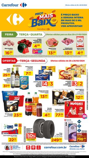 Catálogo Carrefour em São Gonçalo | Preço Mais Baixo  | 20/02/2024 - 26/02/2024