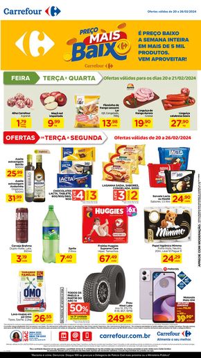 Catálogo Carrefour em Maceió | Preço Mais Baixo | 20/02/2024 - 26/02/2024