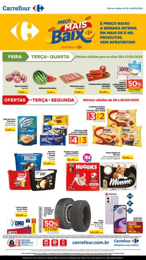 Catálogo Carrefour em Aparecida de Goiânia | Preço Mais Baixo! | 20/02/2024 - 26/02/2024