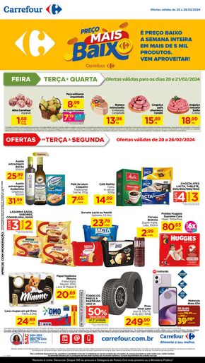 Catálogo Carrefour em São José do Rio Preto | Preço Mais Baixo | 20/02/2024 - 26/02/2024