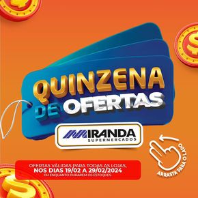 Catálogo Miranda Supermercados | Quinzena de ofertas | 19/02/2024 - 29/02/2024