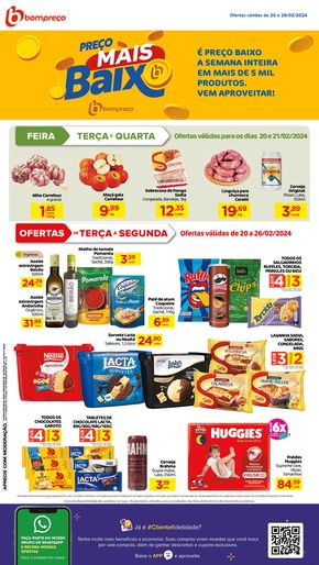 Catálogo Super Bompreço em Lauro de Freitas | Preço Mais Baixo! | 20/02/2024 - 26/02/2024