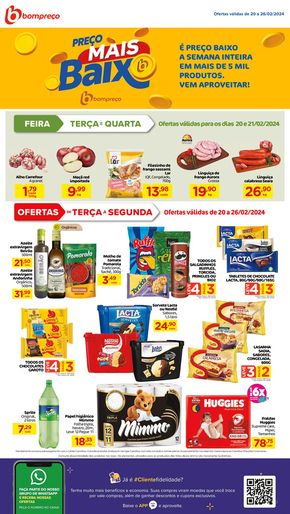 Catálogo Super Bompreço em São Luís | Preço Mais Baixo! | 20/02/2024 - 26/02/2024