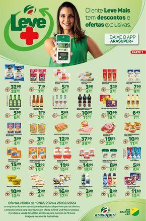 Catálogo Araújo Supermercados | Leve Mais Rio Branco | 20/02/2024 - 25/02/2024