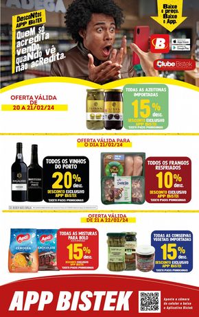 Catálogo Bistek Supermercados em São José | Ofertas Bistek Supermercados | 20/02/2024 - 22/02/2024