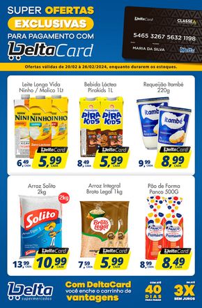 Catálogo Delta Supermercados | Super Ofertas Delta Supermercados | 20/02/2024 - 26/02/2024