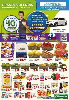Catálogo Confiança Supermercados em Bauru | Grande Ofertas Confiança Supermercados | 20/02/2024 - 22/02/2024