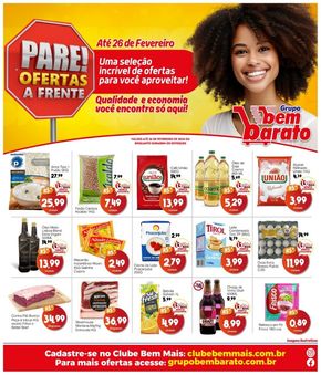 Catálogo Supermercado Bem Barato | Ofertas a Frente | 20/02/2024 - 26/02/2024