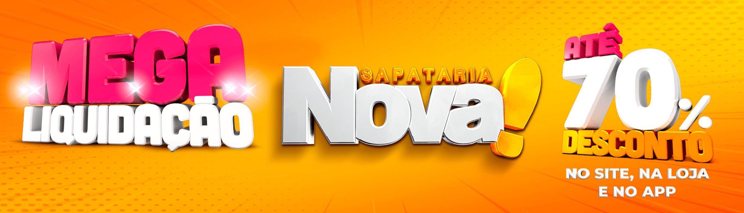 Promoção best sale sapataria nova