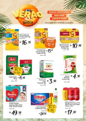 Catálogo Giassi Supermercados | Verão Giassi | 21/02/2024 - 29/02/2024