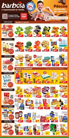 Catálogo Barbosa Supermercados | São José dos Campos | 21/02/2024 - 27/02/2024