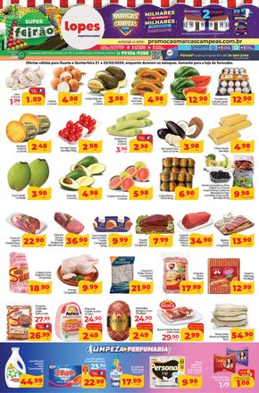 Catálogo Lopes Supermercados em Sorocaba | Feirão Lopes Sorocaba | 21/02/2024 - 22/02/2024