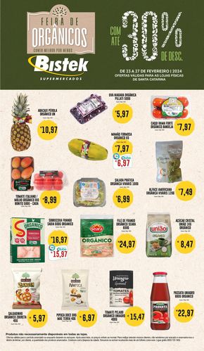 Catálogo Bistek Supermercados em Porto Alegre | Feira de orgânicos Bistek Supermercados | 23/02/2024 - 27/02/2024