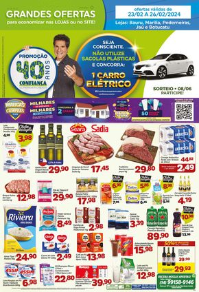 Catálogo Confiança Supermercados em Marília | Grandes Ofertas Confiança Supermercados | 23/02/2024 - 26/02/2024