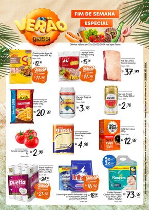 Catálogo Giassi Supermercados | Fim De Semana Giassi | 23/02/2024 - 25/02/2024