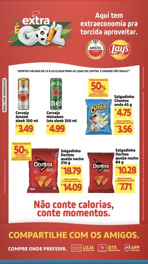 Catálogo Extra em Itanhaém | Extra é gol! | 23/02/2024 - 25/02/2024