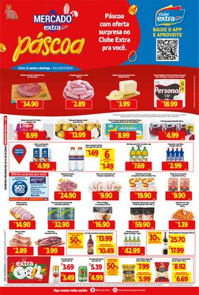 Catálogo Mercado Extra em Fortaleza | Páscoa Mercado Extra | 23/02/2024 - 25/02/2024