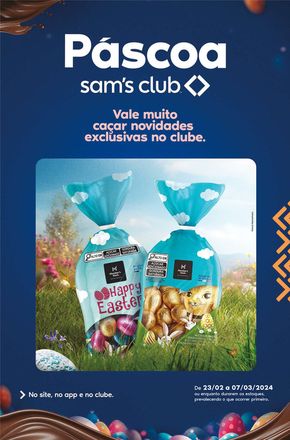 Catálogo Sam's Club em Valinhos | OFERTAS PASCOA | 23/02/2024 - 07/03/2024