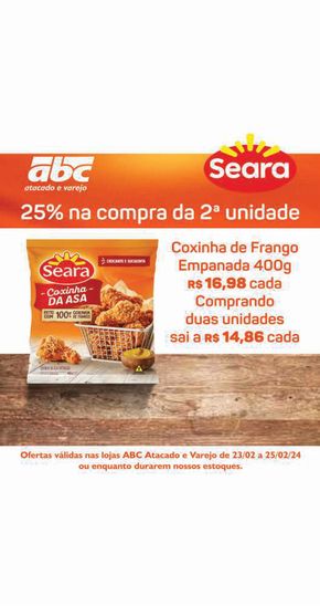 Catálogo Supermercados ABC em Contagem | Fim De Semana  | 23/02/2024 - 25/02/2024