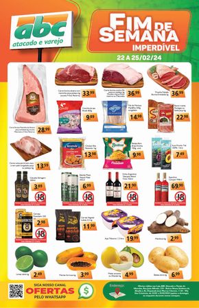 Catálogo Supermercados ABC em Uberaba | Fim De Semana  | 23/02/2024 - 25/02/2024